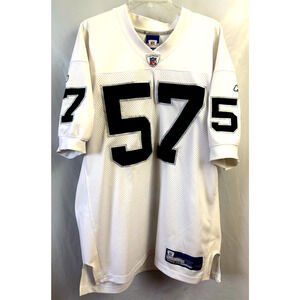 Vintage Starter Wilson Rincon #57 Los Angeles Raiders Game Issued Jersey Size 50